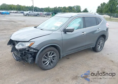 2016 Nissan Rogue Sl z USA, uszkodzony, nr VIN JN8AT2MV9GW132361